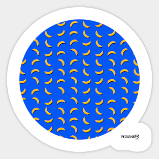 Banana Pattern Sticker